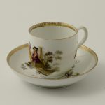 801 1642 CUP AND SAUCER